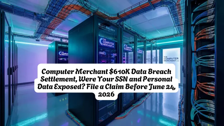 Computer Merchant $610K Data Breach Settlement, Were Your SSN and Personal Data Exposed File a Claim Before June 24, 2026
