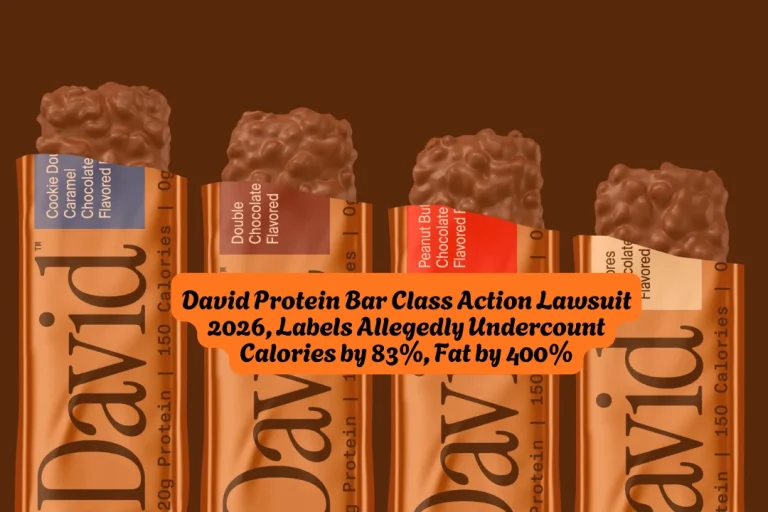 David Protein Bar Class Action Lawsuit 2026, Labels Allegedly Undercount Calories by 83%, Fat by 400% 5 David Protein Bar Class Action Lawsuit 2026, Labels Allegedly Undercount Calories by 83%, Fat by 400%