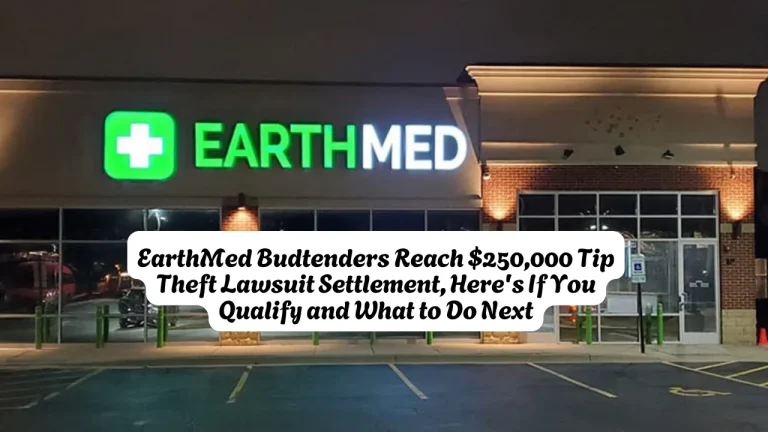 EarthMed Budtenders Reach $250,000 Tip Theft Lawsuit Settlement, Here's If You Qualify and What to Do Next