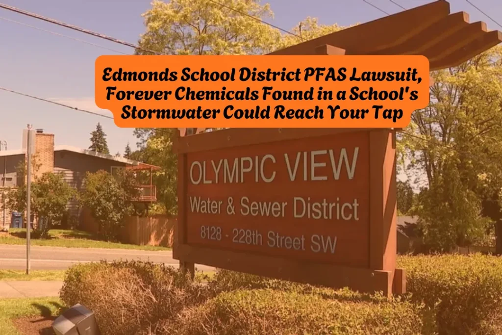 Edmonds School District PFAS Lawsuit, Forever Chemicals Found in a School's Stormwater Could Reach Your Tap