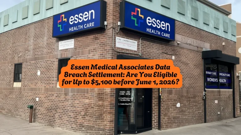 Essen Medical Associates Data Breach Settlement, Are You Eligible for Up to $5,100 before June 1, 2026