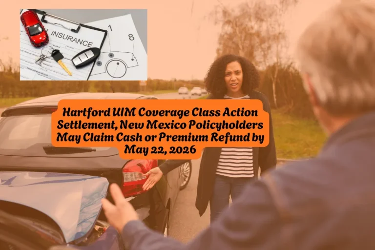 Hartford UIM Coverage Class Action Settlement, New Mexico Policyholders May Claim Cash or Premium Refund by May 22, 2026