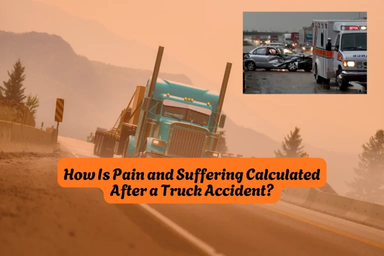 How Is Pain and Suffering Calculated After a Truck Accident