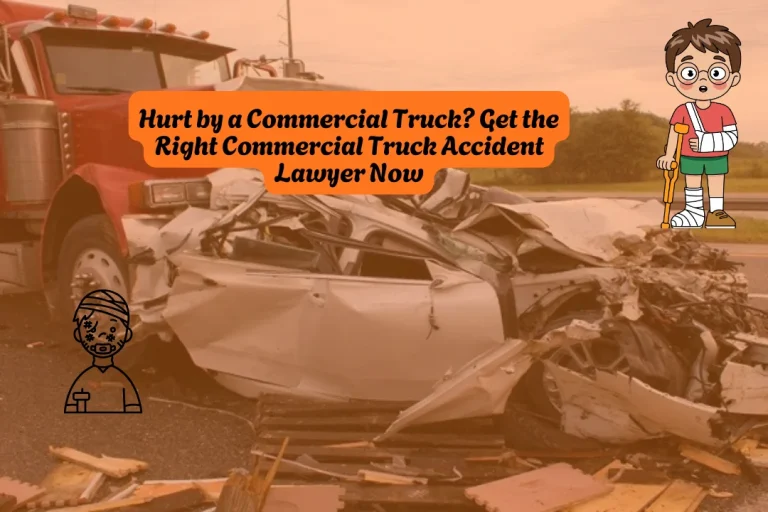 Hurt by a Commercial Truck Get the Right Commercial Truck Accident Lawyer Now