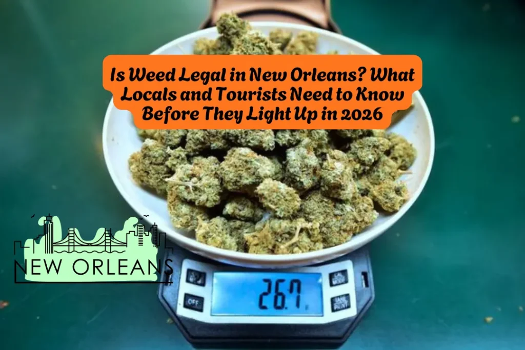 Is Weed Legal in New Orleans What Locals and Tourists Need to Know Before They Light Up in 2026