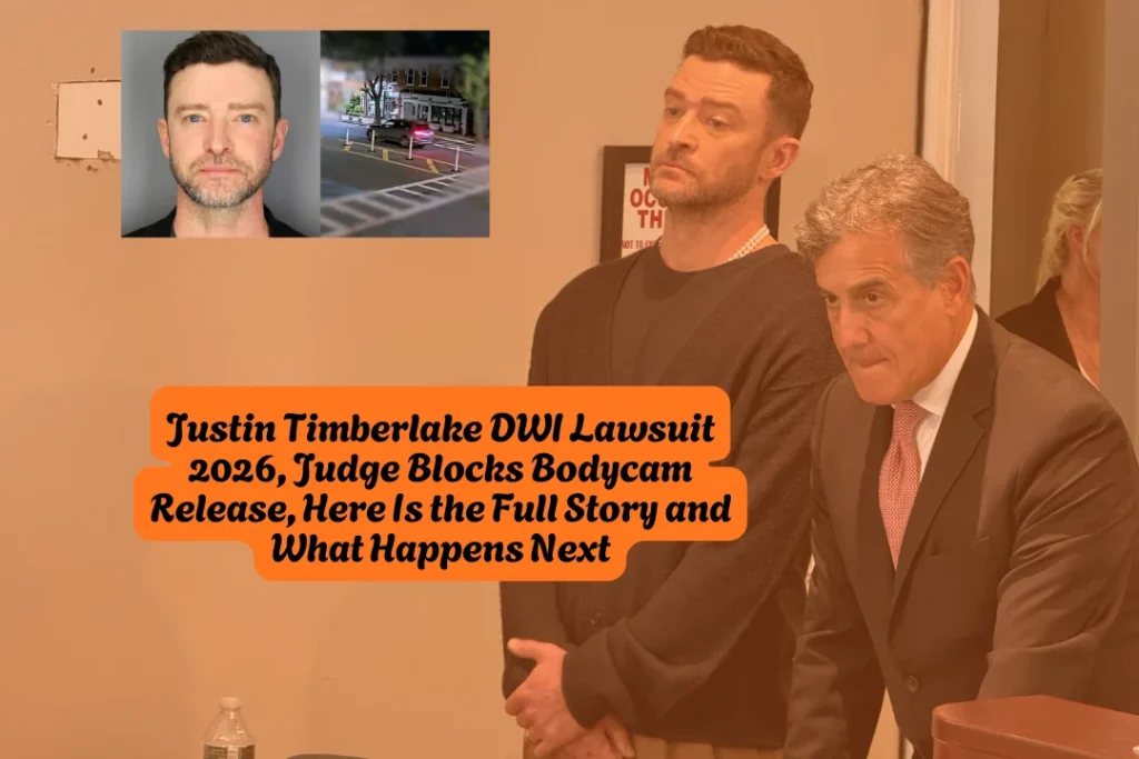 Justin Timberlake DWI Lawsuit 2026, Judge Blocks Bodycam Release Here Is the Full Story and What Happens Next