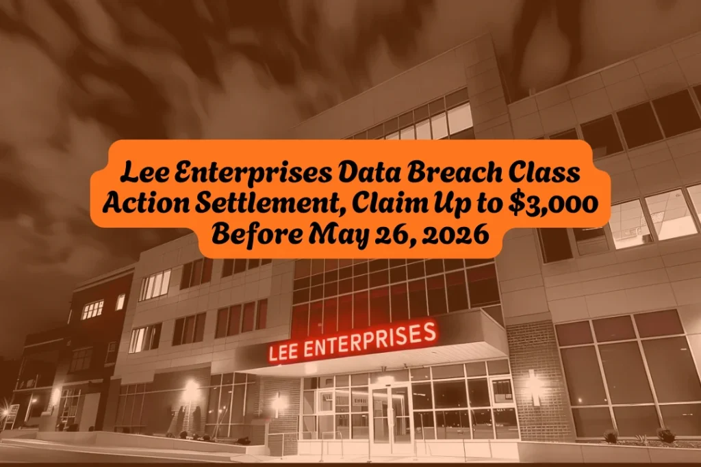 Lee Enterprises Data Breach Class Action Settlement, Claim Up to $3,000 Before May 26, 2026