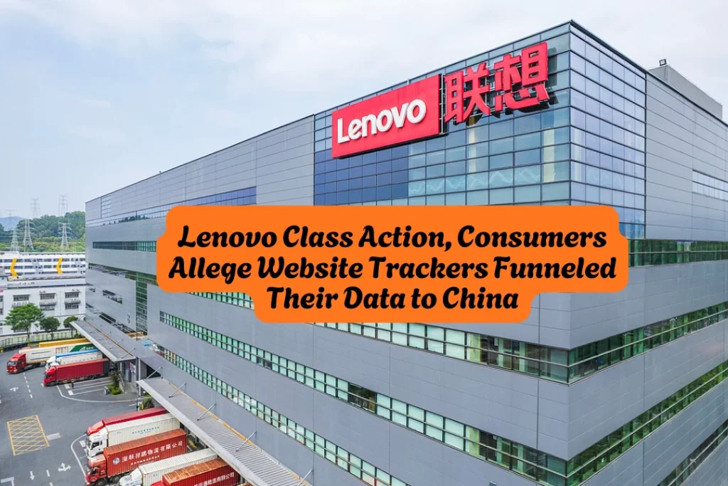 Lenovo Class Action, Consumers Allege Website Trackers Funneled Their Data to China