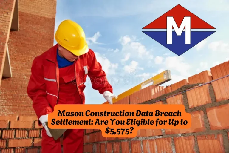 Mason Construction Data Breach Settlement Are You Eligible for Up to $5,575