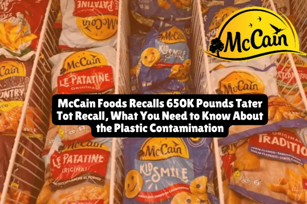 McCain Foods Recalls 650K Pounds Tater Tot Recall, What You Need to Know About the Plastic Contamination