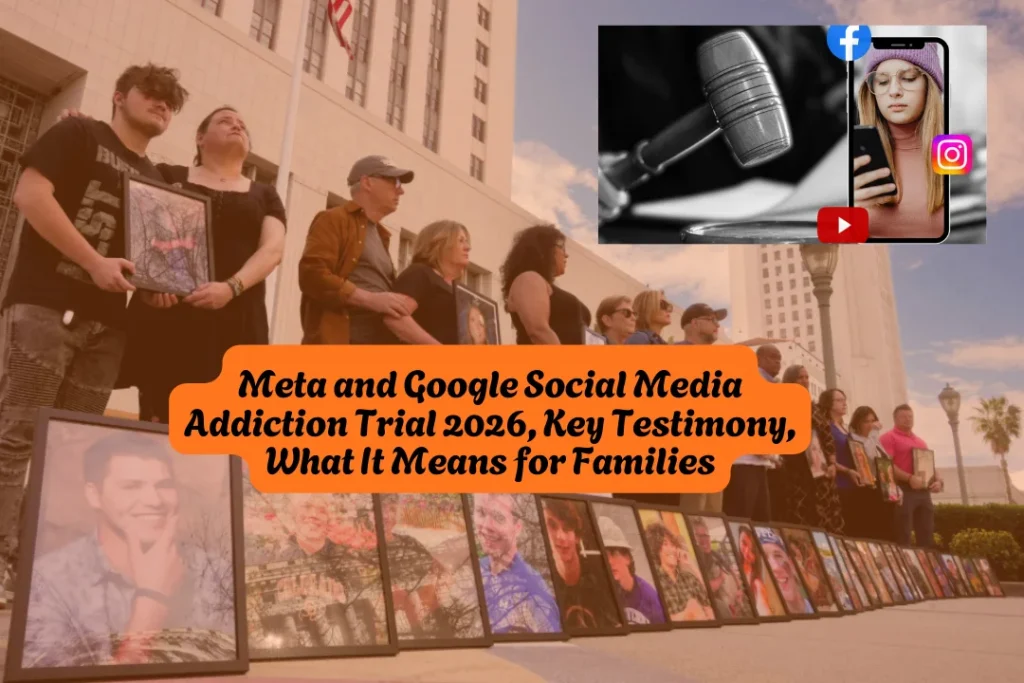 Meta and Google Social Media Addiction Trial 2026, Key Testimony, What It Means for Families
