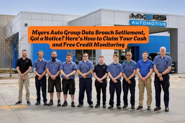 Myers Auto Group Data Breach Settlement, Got a Notice Here's How to Claim Your Cash and Free Credit Monitoring