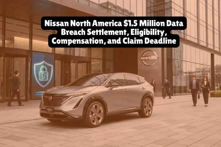 Nissan North America $1.5 Million Data Breach Settlement, Eligibility, Compensation, and Claim Deadline
