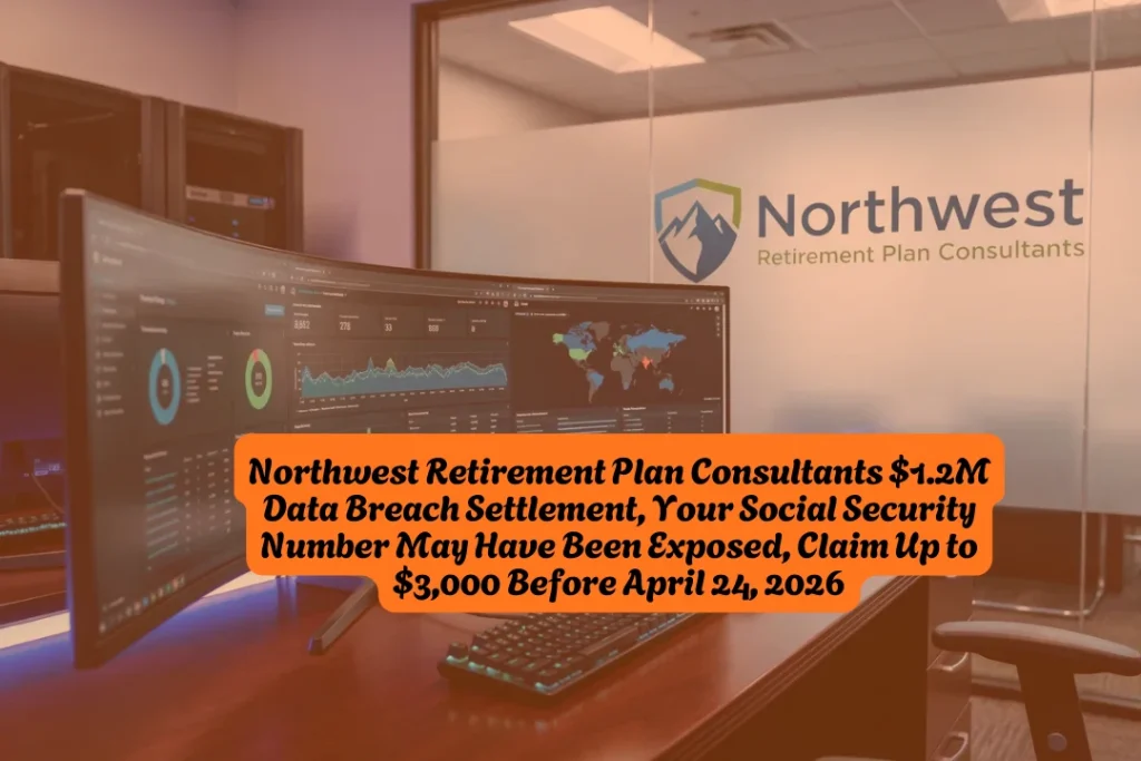 Northwest Retirement Plan Consultants $1.2M Data Breach Settlement, Your Social Security Number May Have Been Exposed, Claim Up to $3,000 Before April 24, 2026