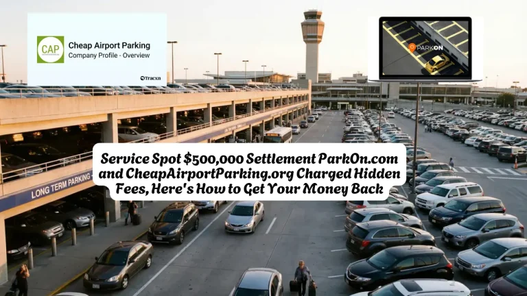 Service Spot $500,000 Settlement ParkOn.com and CheapAirportParking.org Charged Hidden Fees, Here's How to Get Your Money Back