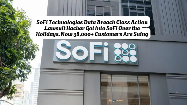SoFi Technologies Data Breach Class Action Lawsuit Hacker Got Into SoFi Over the Holidays. Now 38,000+ Customers Are Suing