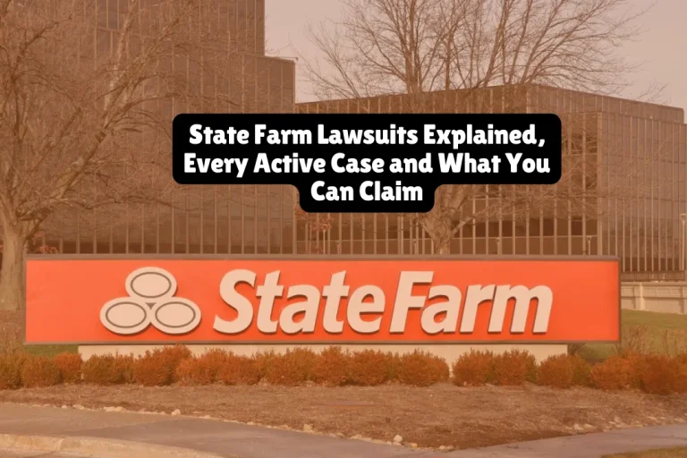 State Farm Lawsuits Explained, Every Active Case and What You Can Claim