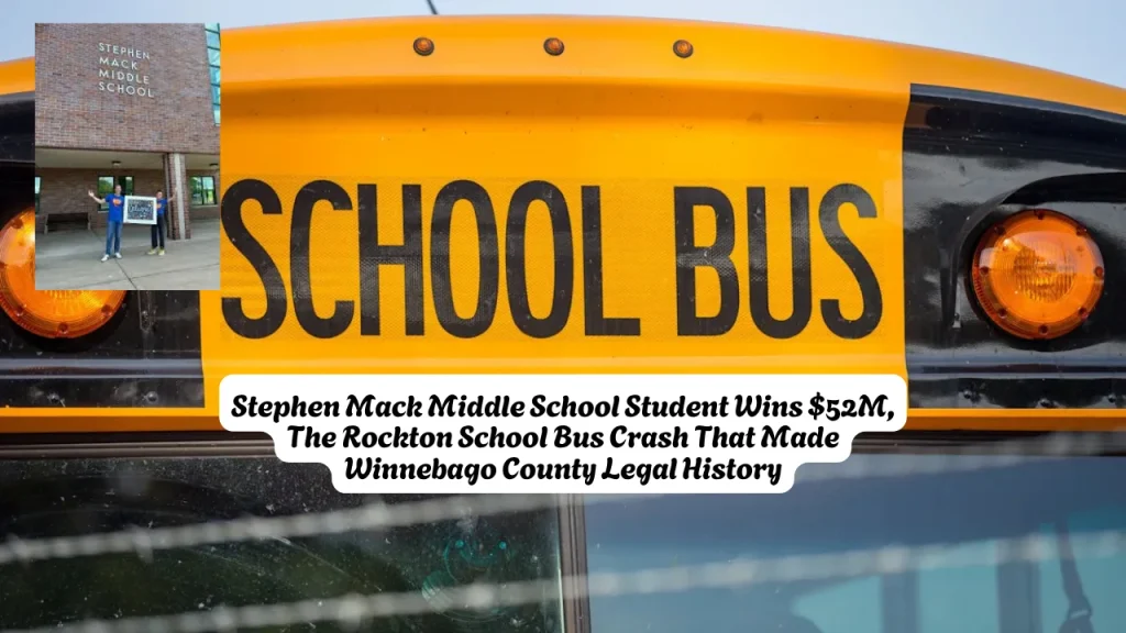 Stephen Mack Middle School Student Wins $52M, The Rockton School Bus Crash That Made Winnebago County Legal History 1 Stephen Mack Middle School Student Wins $52M, The Rockton School Bus Crash That Made Winnebago County Legal History