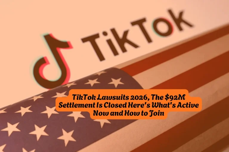 TikTok Lawsuits 2026, The $92M Settlement Is Closed Here's What's Active Now and How to Join