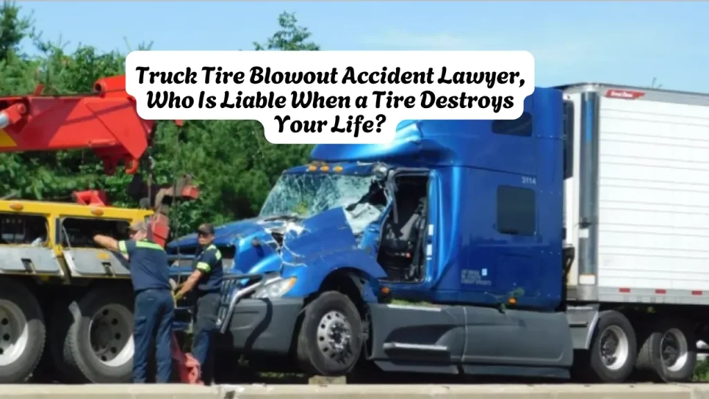 Truck Tire Blowout Accident Lawyer, Who Is Liable When a Tire Destroys Your Life