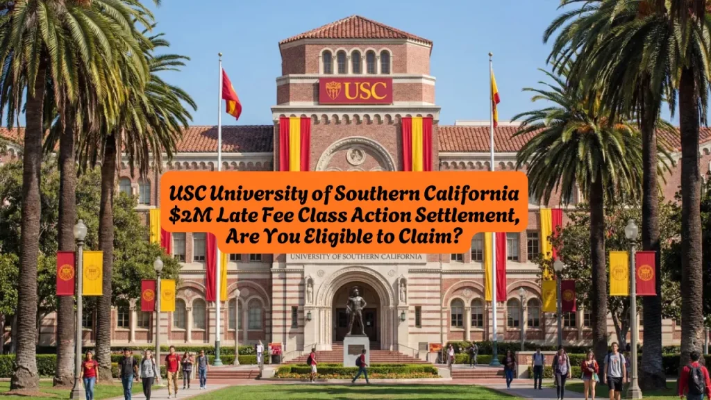 USC University of Southern California $2M Late Fee Class Action Settlement, Are You Eligible to Claim