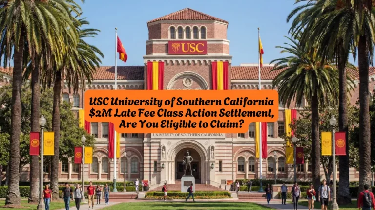 USC University of Southern California $2M Late Fee Class Action Settlement, Are You Eligible to Claim