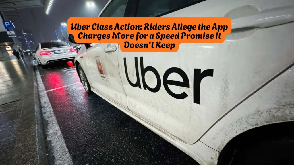 Uber Class Action, Riders Allege the App Charges More for a Speed Promise It Doesn't Keep