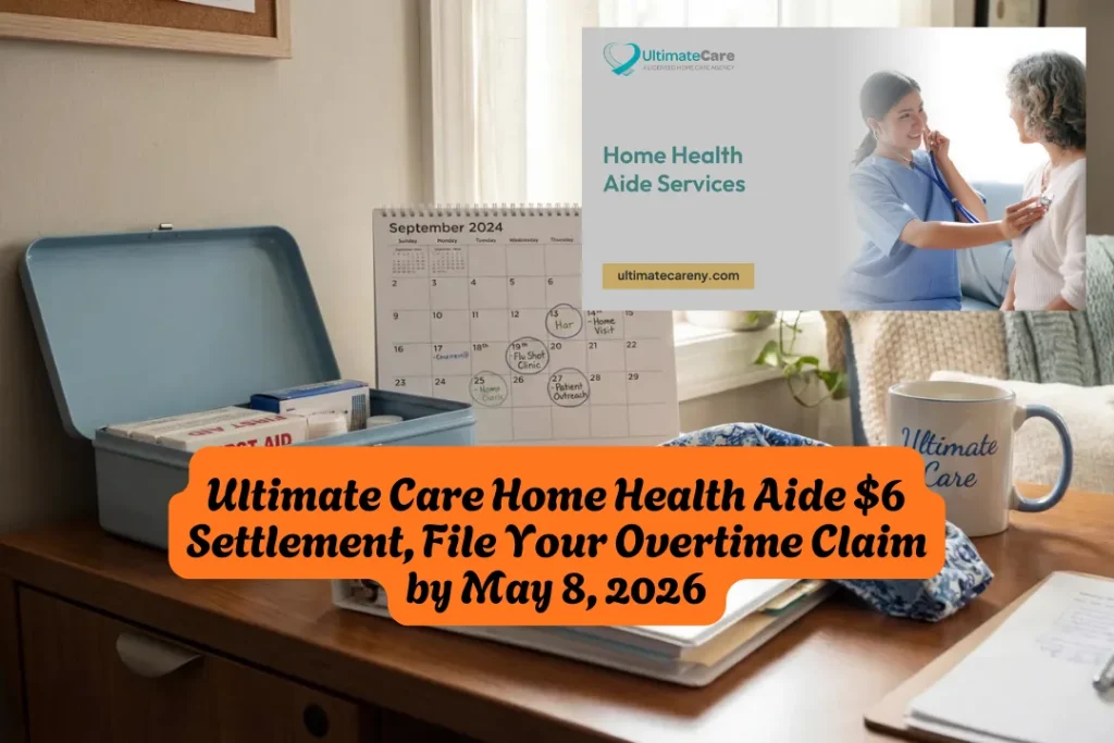Ultimate Care Home Health Aide $6 Settlement, File Your Overtime Claim by May 8, 2026