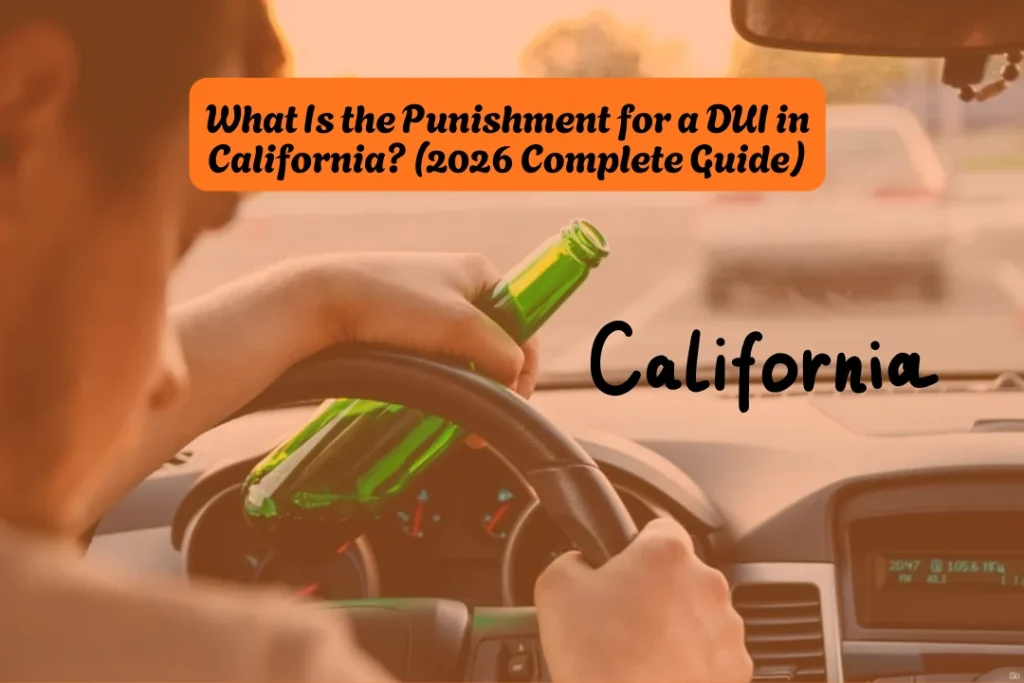 What Is the Punishment for a DUI in California? (2026 Complete Guide)