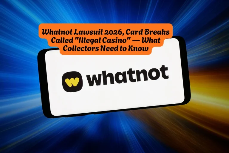 Whatnot Lawsuit 2026, Card Breaks Called Illegal Casino What Collectors Need to Know