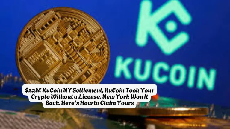 $22M KuCoin NY Settlement, KuCoin Took Your Crypto Without a License. New York Won It Back. Here's How to Claim Yours