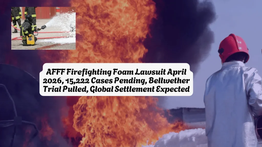 AFFF Firefighting Foam Lawsuit April 2026, 15,222 Cases Pending, Bellwether Trial Pulled, Global Settlement ExpectedAFFF Firefighting Foam Lawsuit April 2026, 15,222 Cases Pending, Bellwether Trial Pulled, Global Settlement Expected