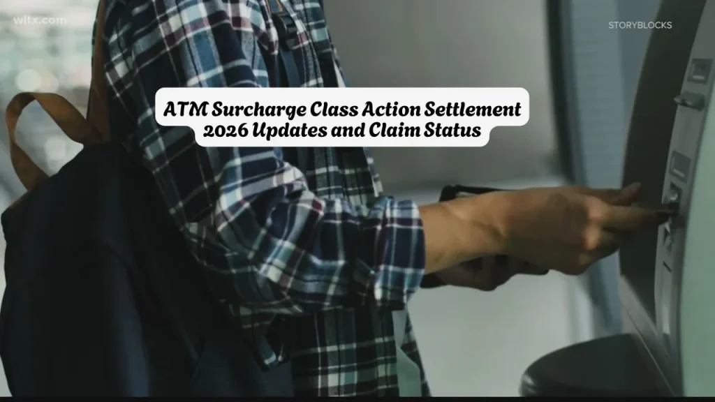 ATM Surcharge Class Action Settlement 2026 Updates and Claim Status