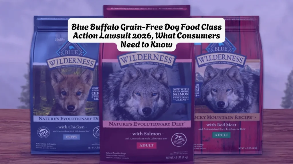Lake Forest family's File Case Against Blue Buffalo Grain-Free Dog Food Class Action Lawsuit 2026