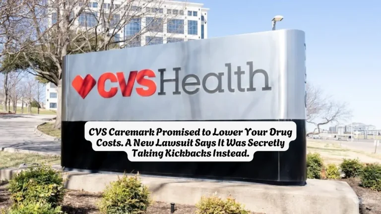 CVS Caremark Promised to Lower Your Drug Costs. A New Lawsuit Says It Was Secretly Taking Kickbacks Instead