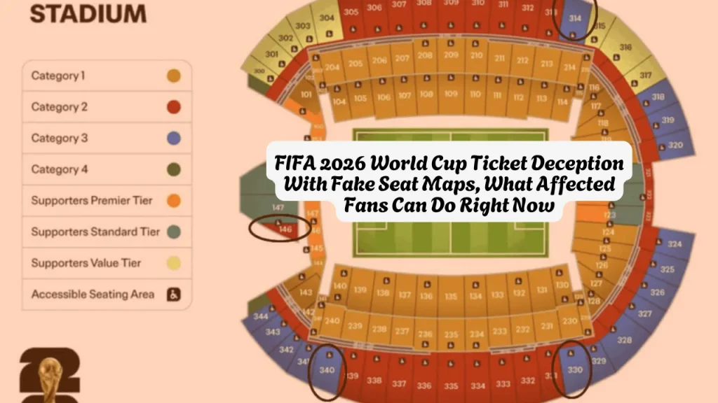 FIFA 2026 World Cup Ticket Deception With Fake Seat Maps, What Affected Fans Can Do Right Now