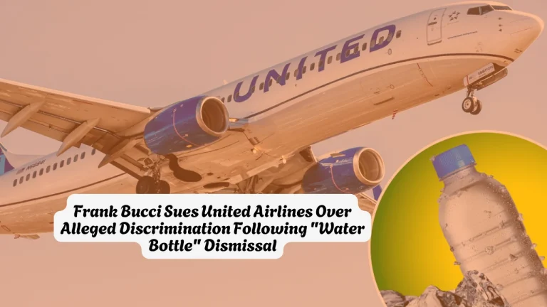 Is Frank Bucci seeking a payout? Read about the United Airlines lawsuit over a 76-year-old technician fired for drinking a water bottle during a medical emergency. Get the facts on age discrimination claims and LAX court status here.