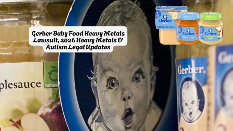 Gerber Baby Food Heavy Metals Lawsuit, 2026 Heavy Metals & Autism Legal Updates