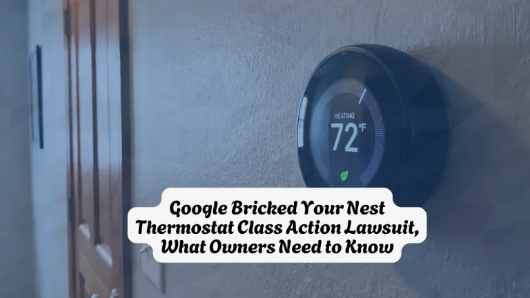 Google Bricked Your Nest Thermostat Class Action Lawsuit, What Owners Need to Know