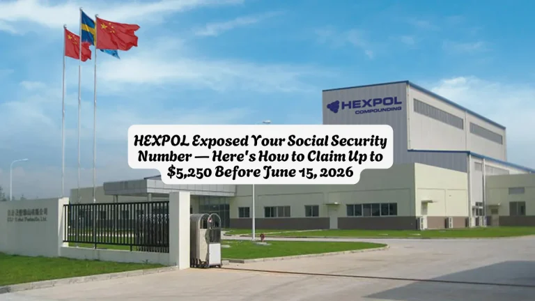HEXPOL Exposed Your Social Security Number — Here's How to Claim Up to $5,250 Before June 15, 2026