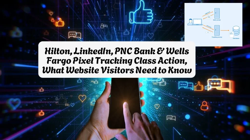 Hilton, LinkedIn, PNC Bank & Wells Fargo Pixel Tracking Class Action: What Website Visitors Need to Know