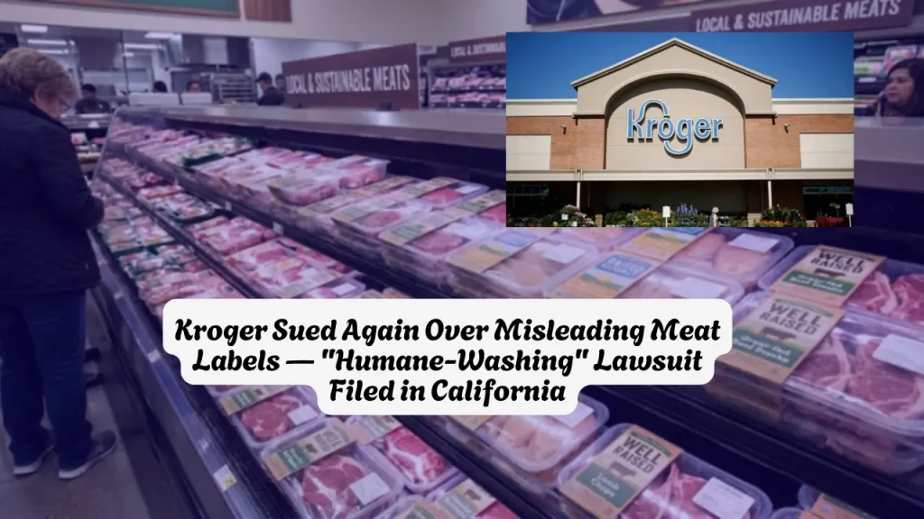 Kroger Sued Again Over Misleading Meat Labels — "Humane-Washing" Lawsuit Filed in California