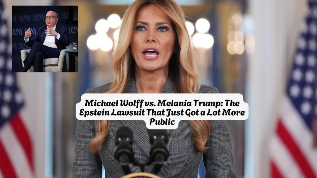 Michael Wolff vs. Melania Trump The Epstein Lawsuit That Just Got a Lot More Public
