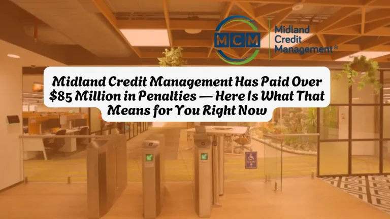 Midland Credit Management Has Paid Over $85 Million in Penalties — Here Is What That Means for You Right Now