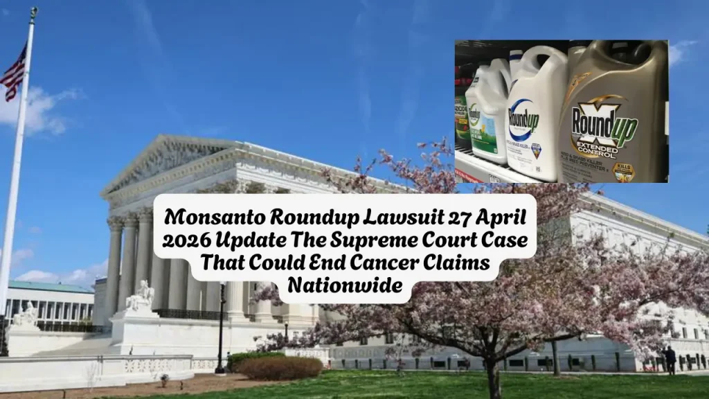 Monsanto Roundup Lawsuit 27 April 2026 Update The Supreme Court Case That Could End Cancer Claims Nationwide