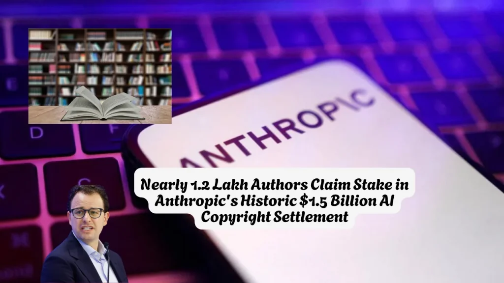 Nearly 1.2 Lakh Authors Claim Stake in Anthropic's Historic $1.5 Billion AI Copyright Settlement