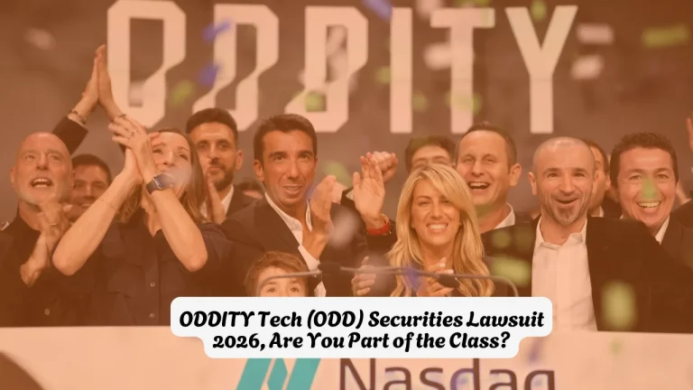 ODDITY Tech (ODD) Securities Lawsuit 2026, Are You Part of the Class