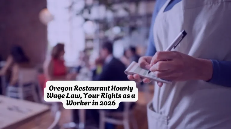 Oregon Restaurant Hourly Wage Law, Your Rights as a Worker in 2026