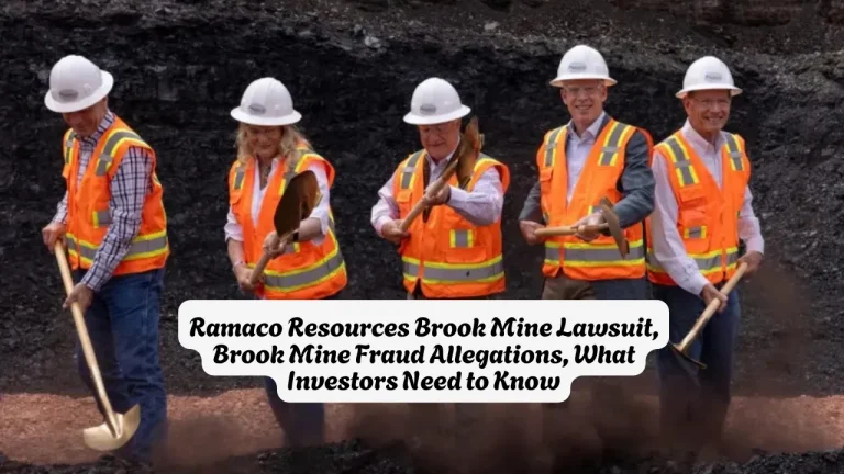 Ramaco Resources Brook Mine Lawsuit, Brook Mine Fraud Allegations, What Investors Need to Know