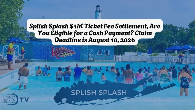 Splish Splash $1M Ticket Fee Settlement, Are You Eligible for a Cash Payment? Claim Deadline is August 10, 2026
